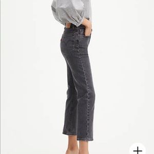 Levi’s Premium 501 jeans in washed black